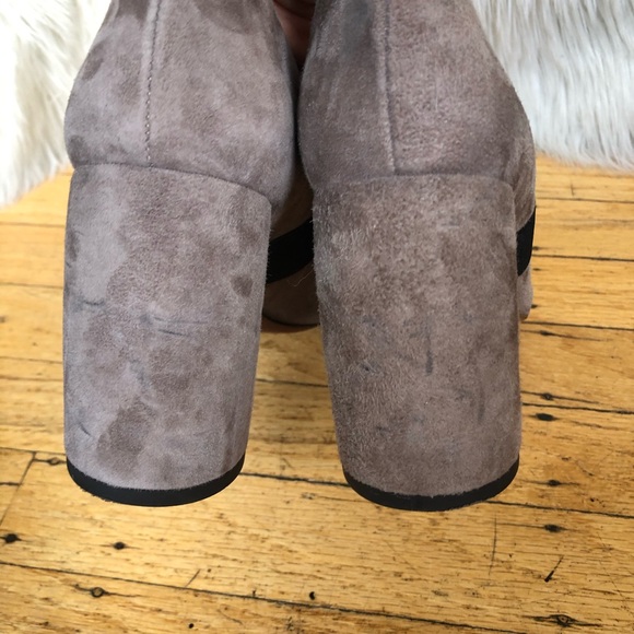 Chie Mihara Seiko Suede Mary Jane Heels 37.5 - Picture 10 of 16